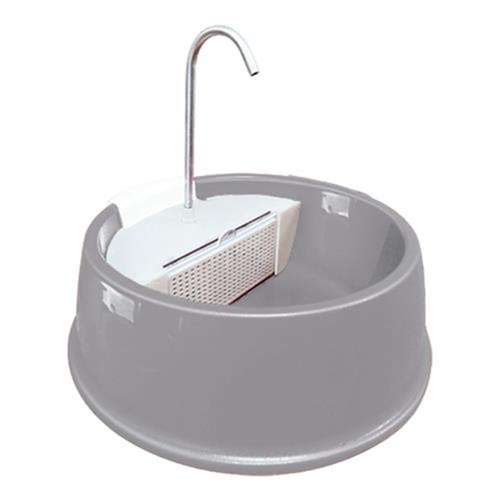 Fonte Joy Caes E Gatos Furacão Pet Bivolt - Cinza Export