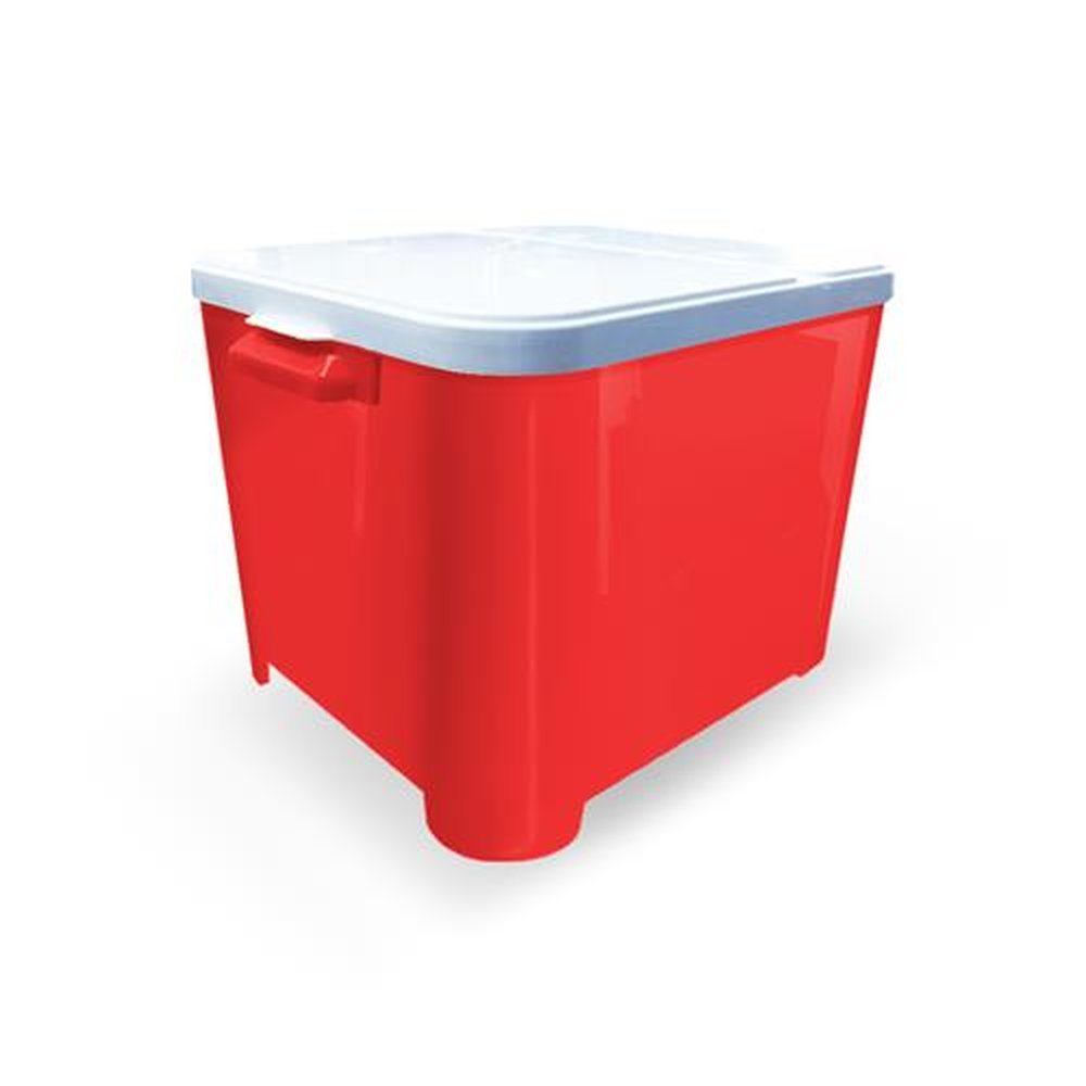 Container Para Racao 15 Kg Vermelho