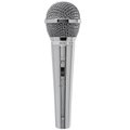 Microfone M-1138 Profissional Metal Prata Cabo 3 Metros Mxt