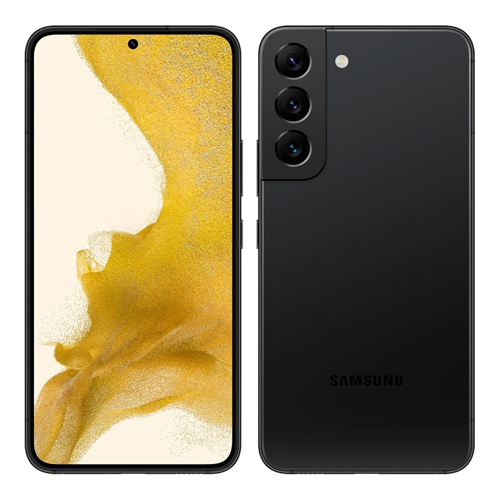 Smartphone Samsung Galaxy S22, Preto,Tela 6.1"| 5G+Wi-Fi+NFC, Android 12, 3 Câm Traseira em 50+10+12MP, Câm Frontal 10MP,128GB