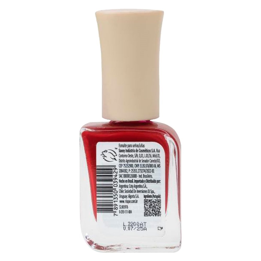 Esmalte Risqué Bio Pimenta Caiena 9ml