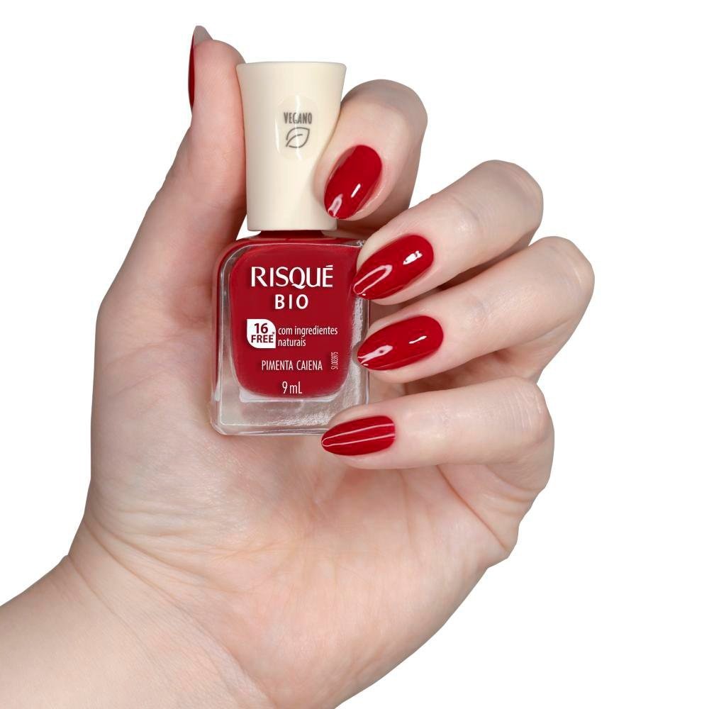 Esmalte Risqué Bio Pimenta Caiena 9ml