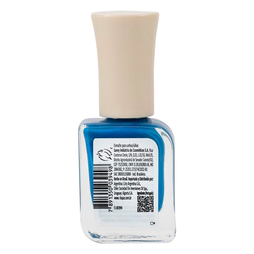 Esmalte Risqué Bio Oceano Azul 9ml