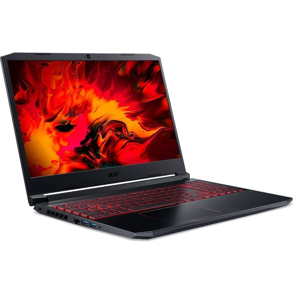 Notebook Gamer Acer Nitro 5, Tela de 15.6", AMD Ryzen 7, SSD 256GB, 8GB RAM, Windows 11, Preto/Vermelho