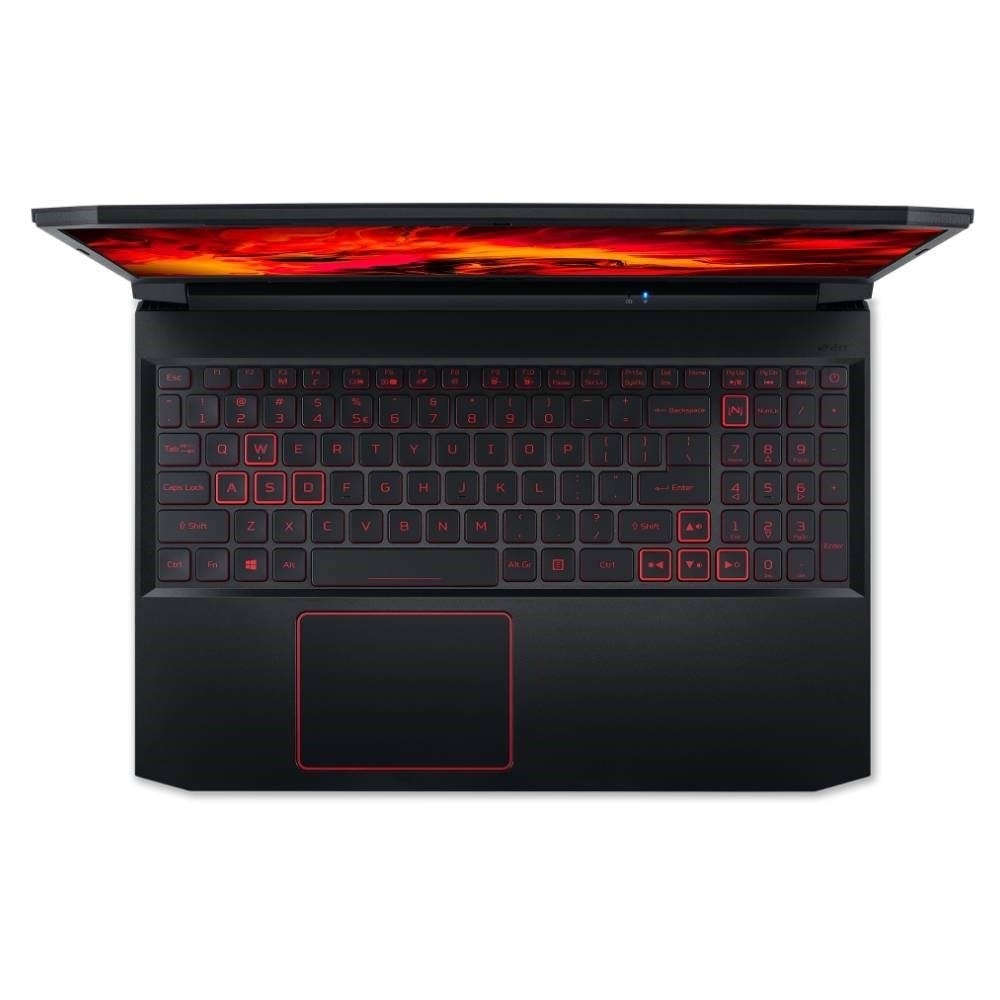 Notebook Gamer Acer Nitro 5, Tela de 15.6", AMD Ryzen 7, SSD 256GB, 8GB RAM, Windows 11, Preto/Vermelho