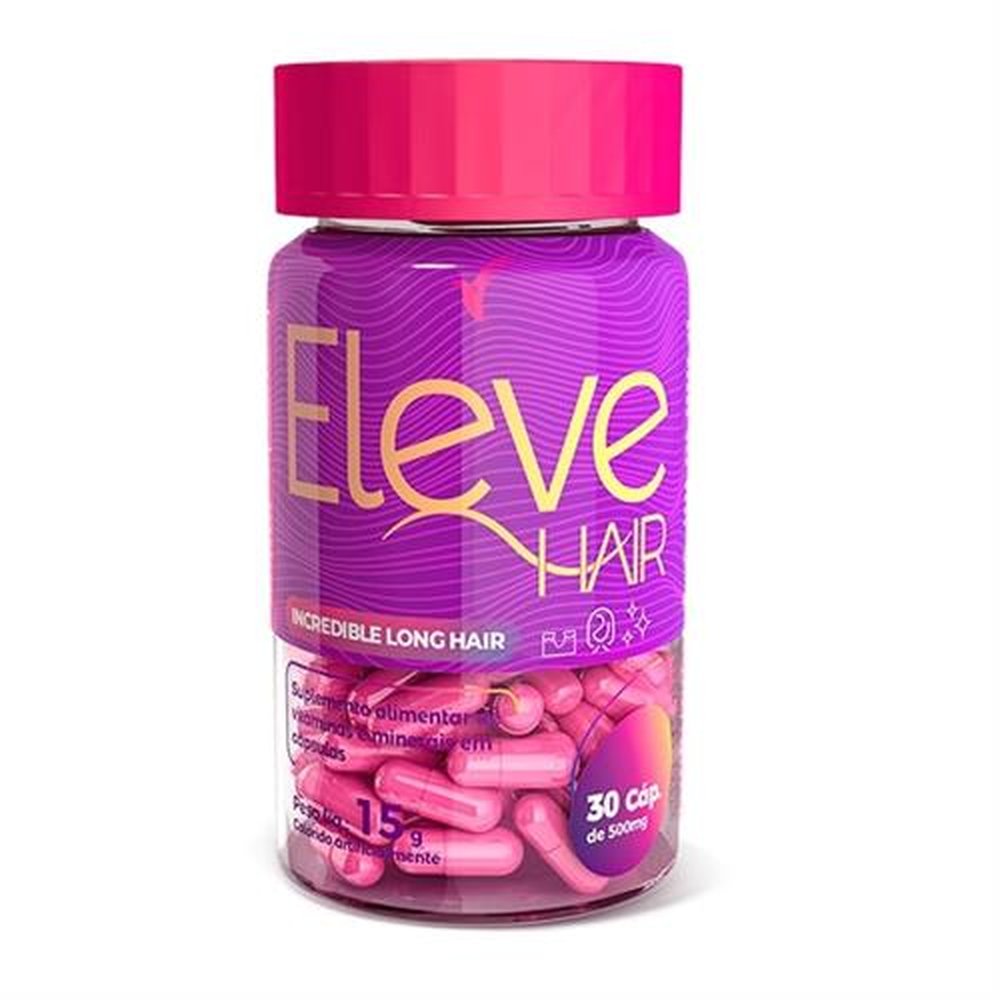 Vitamina Para Cabelo Eleve Hair - Emb. contém 30 CÁPSULAS
