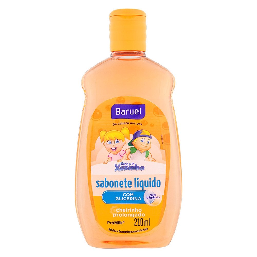 Sabonete Líquido Turma da Xuxinha com Glicerina 210ml