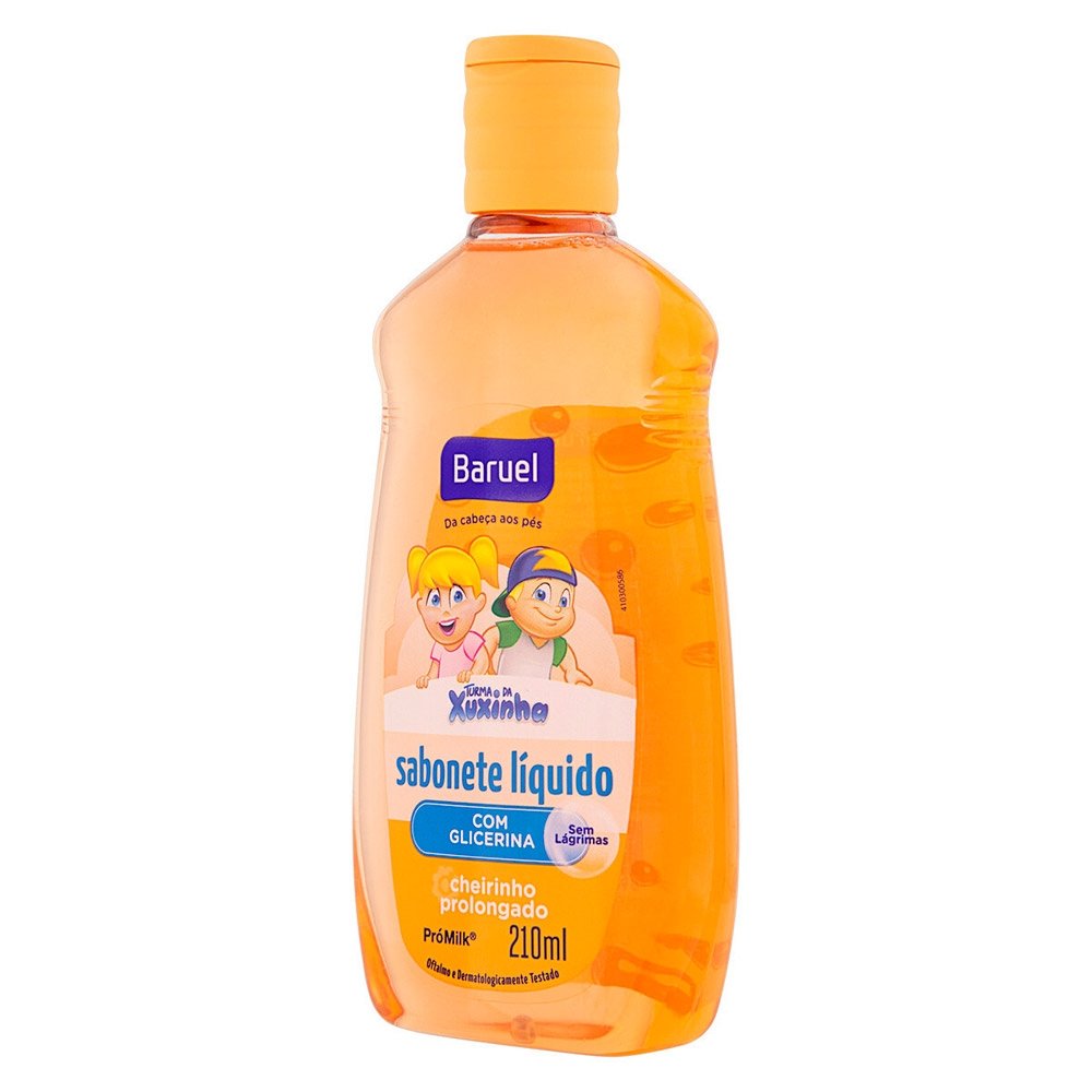 Sabonete Líquido Turma da Xuxinha com Glicerina 210ml