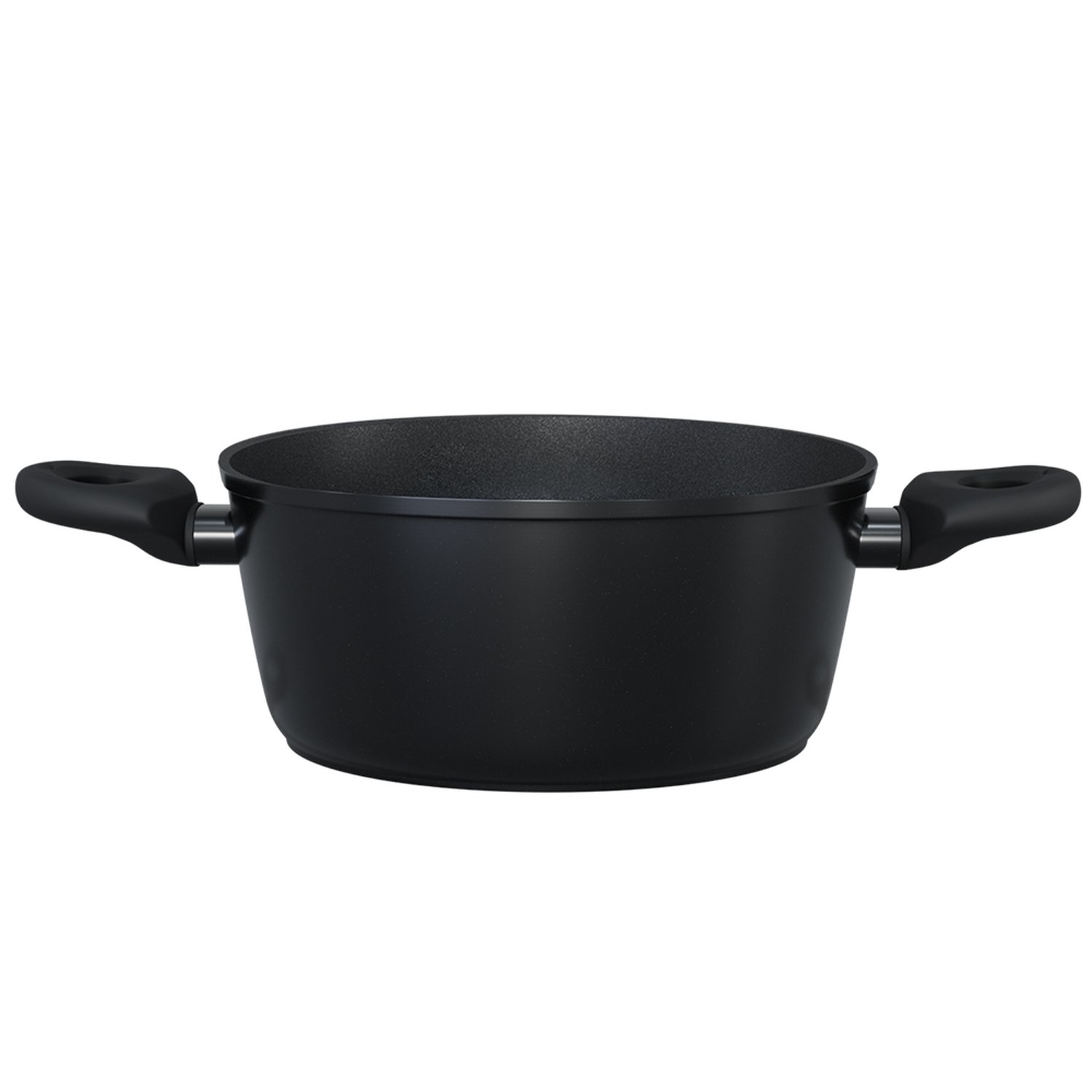 Caçarola Ouro Preto 24 cm em Alumínio com 4 Camadas e Revestimento Antiaderente Goldflon Up Home -