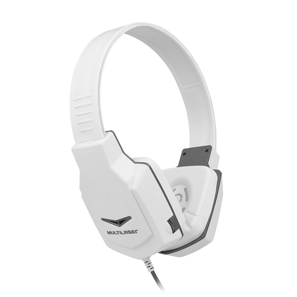 Fone de Ouvido Headset Gamer Branco Multilaser - PH364