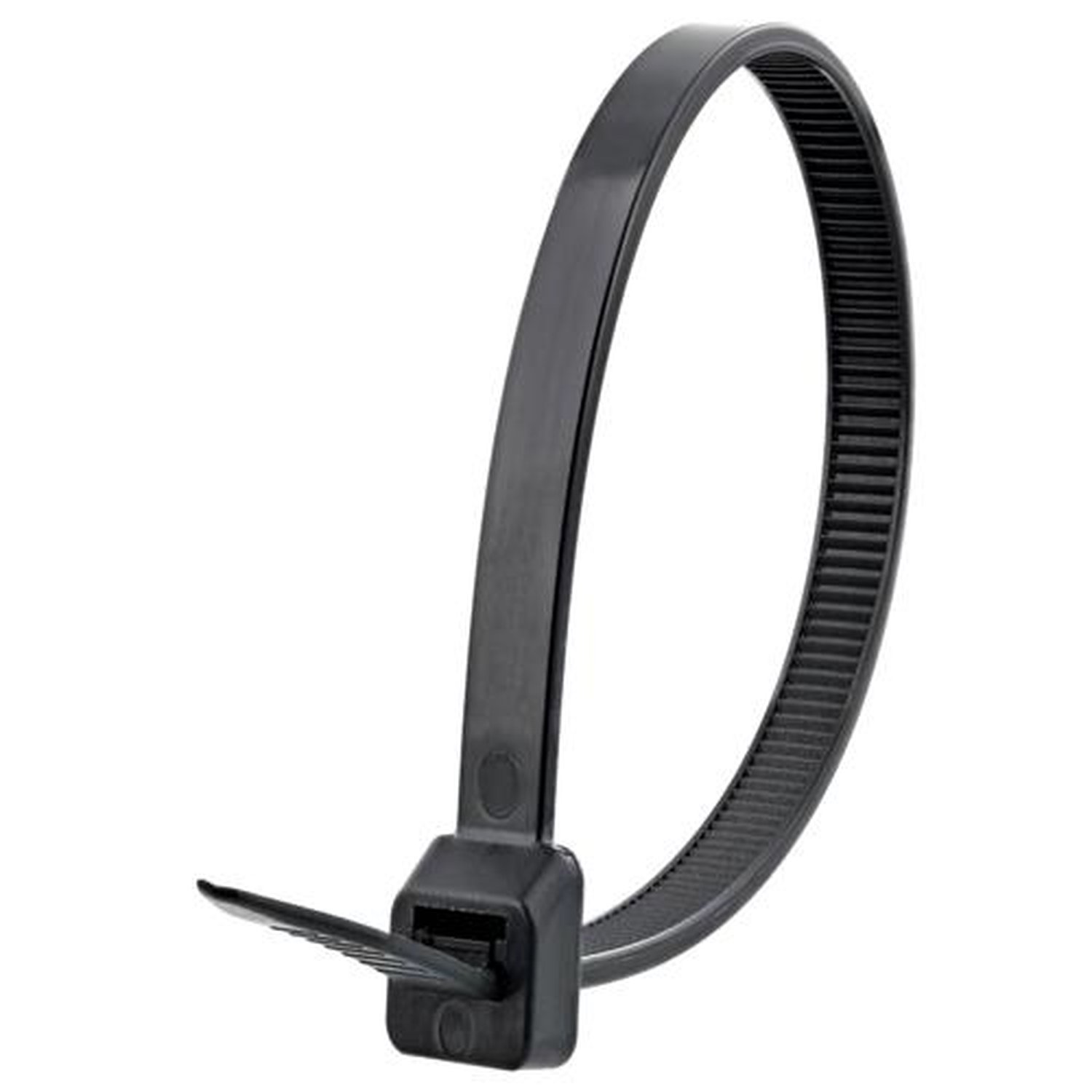 Abraçadeira De Nylon Preta 100 peças 400 X 4,8mm