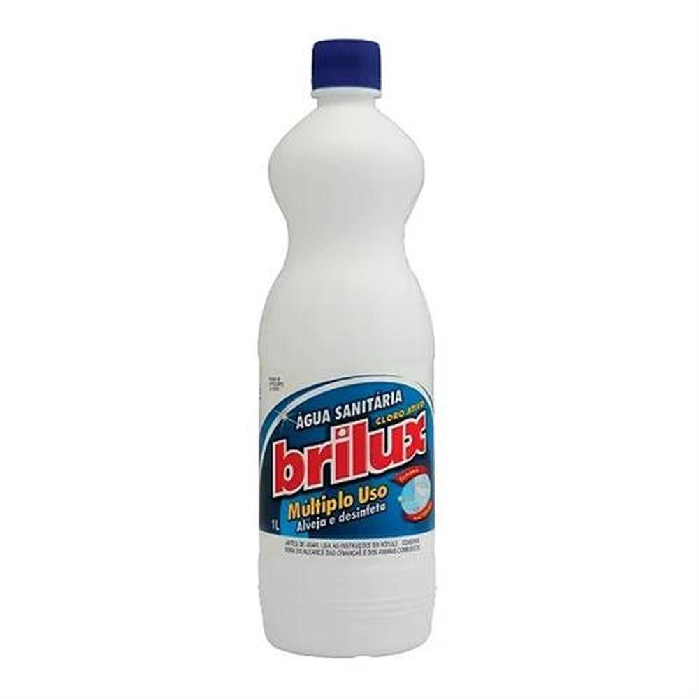 Agua Sanitaria Brilux Branca - 12X1X1000Ml