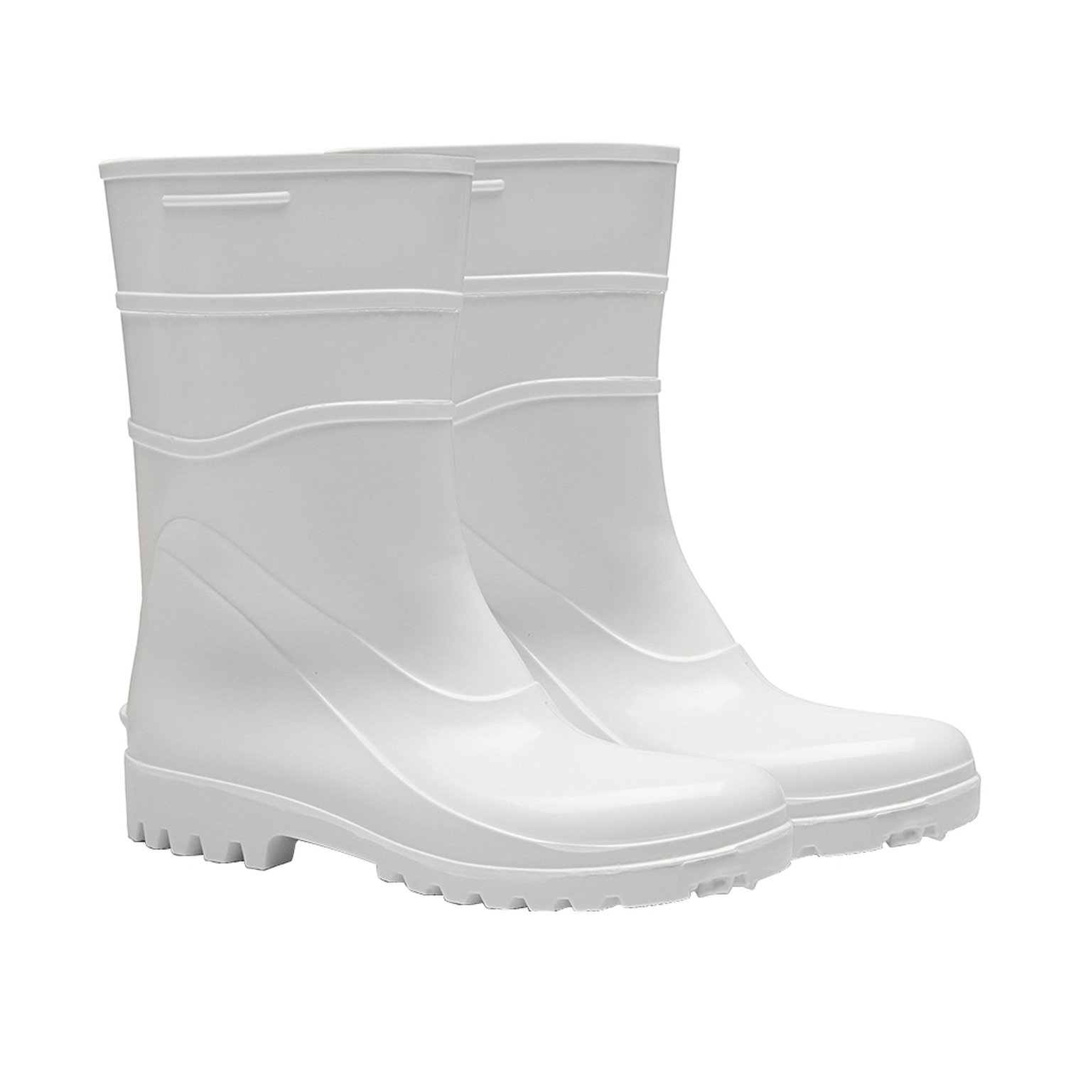 Bota PVC Bracol Branca CA37456 Cano Médio Sem Forro 41