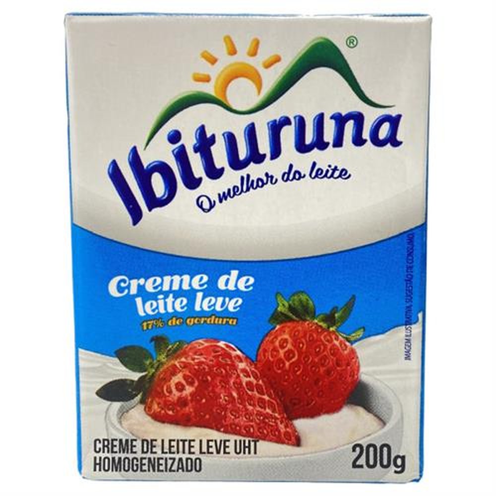 Creme Leite Ibituruna - 27X1X200G
