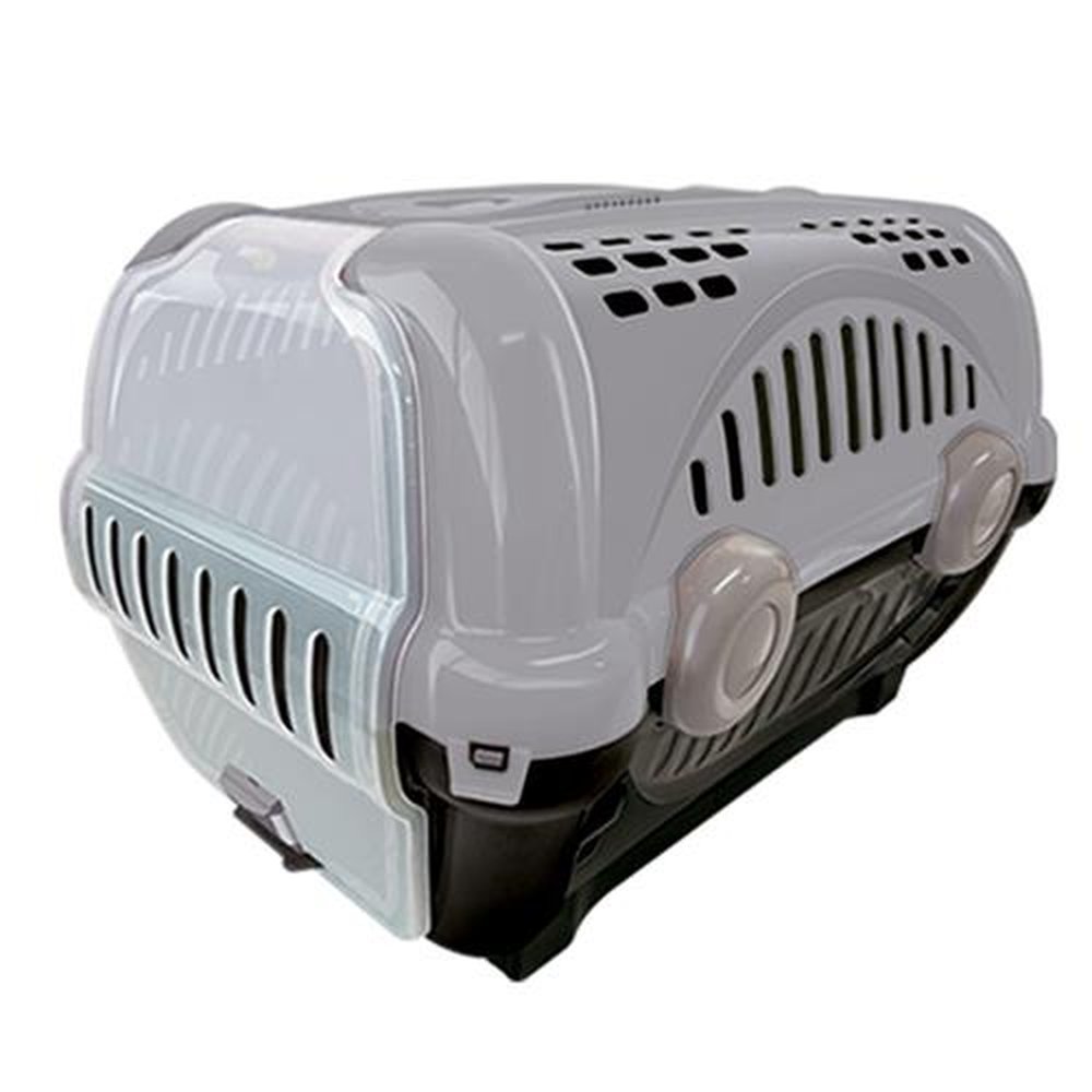 Caixa De Transporte Luxo Furacão Pet N3 - Cinza Export