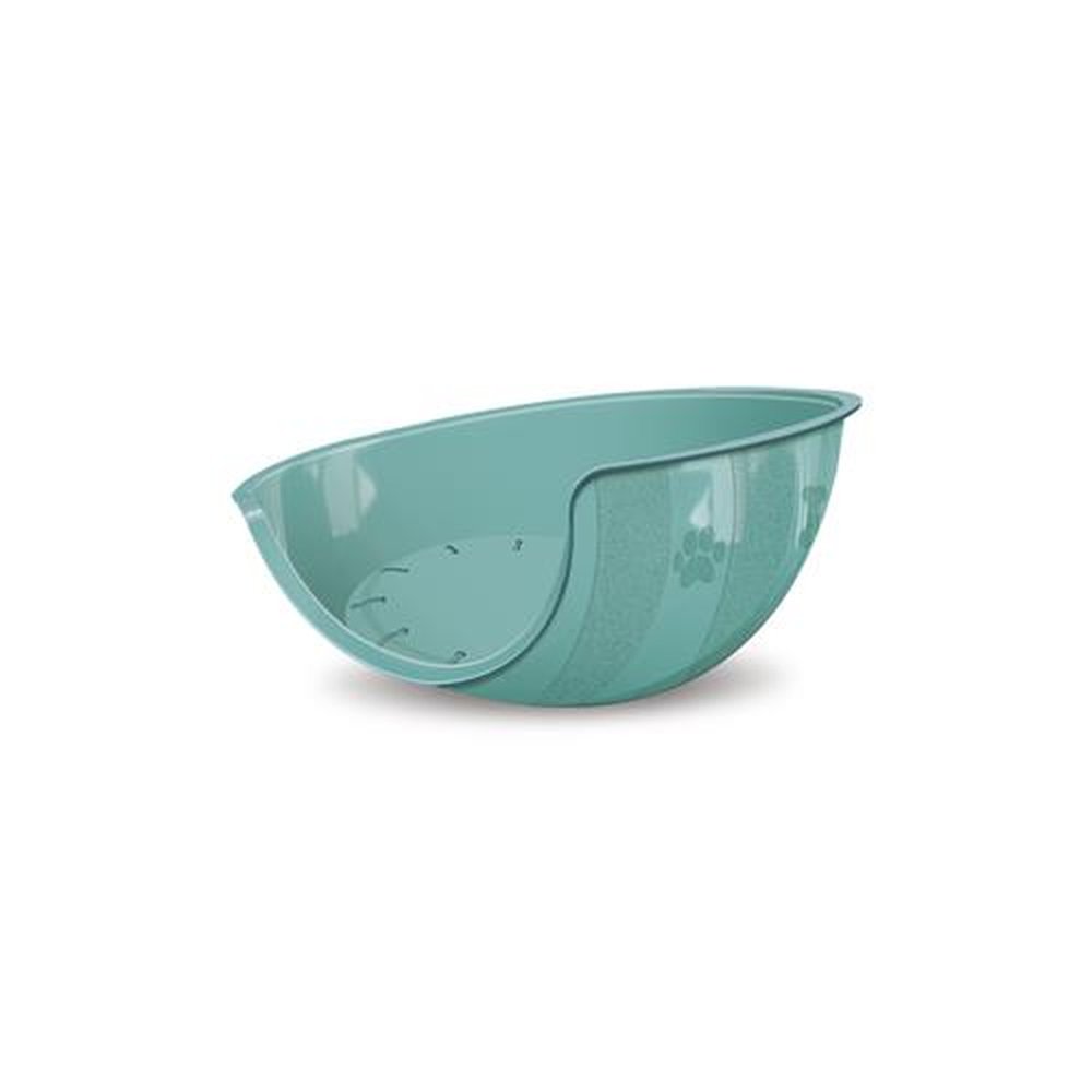 Cama Plástico Paris Furacão Pet - Verde Tiffany