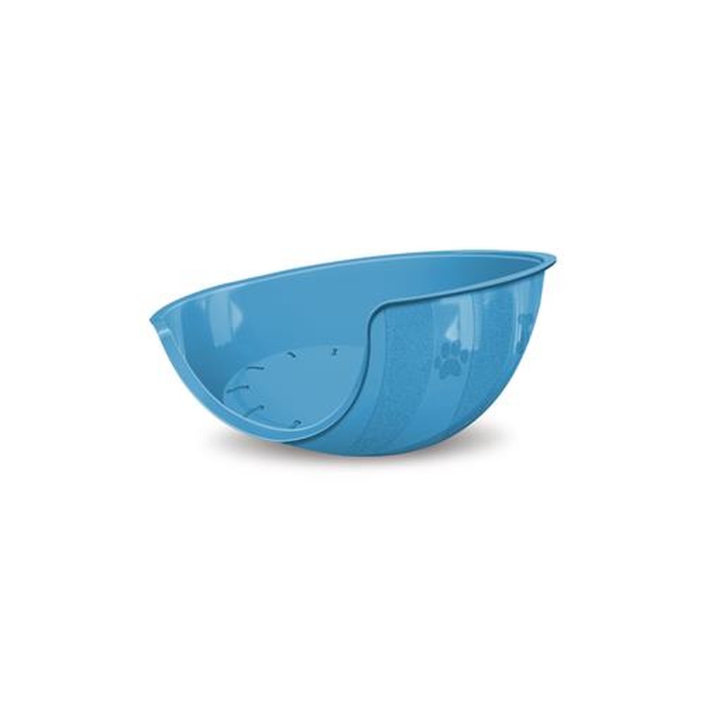 Cama Plástico Paris Furacão Pet - Azul