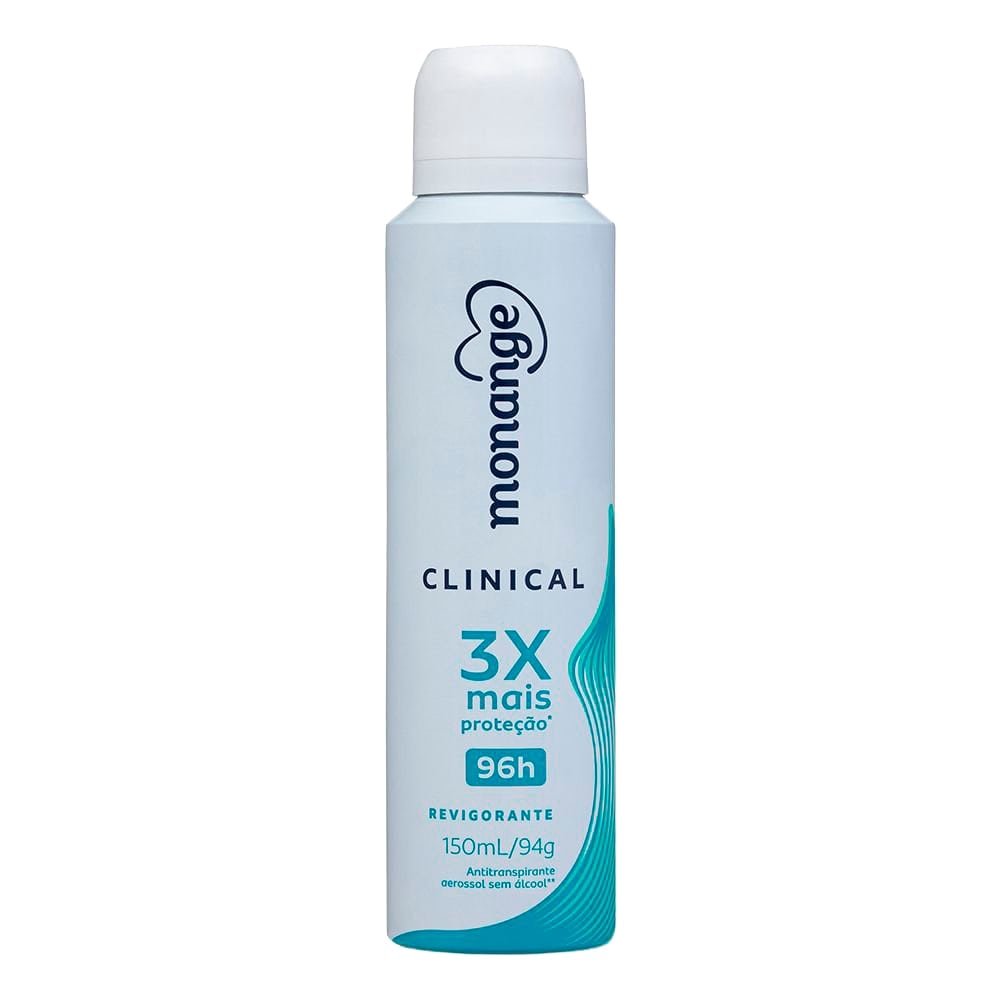 Desodorante Monange Clinical Revigorante Aerossol 150ml