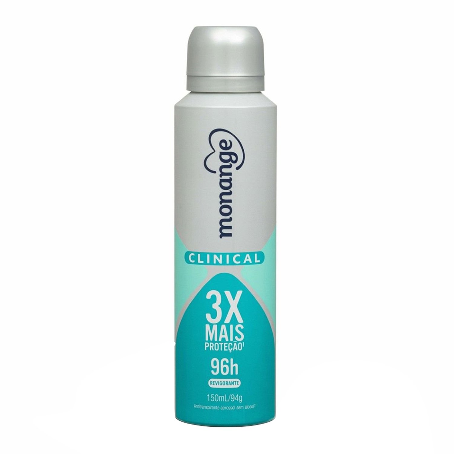 Desodorante Monange Clinical Revigorante Aerossol Antitranspirante feminino 150ml
