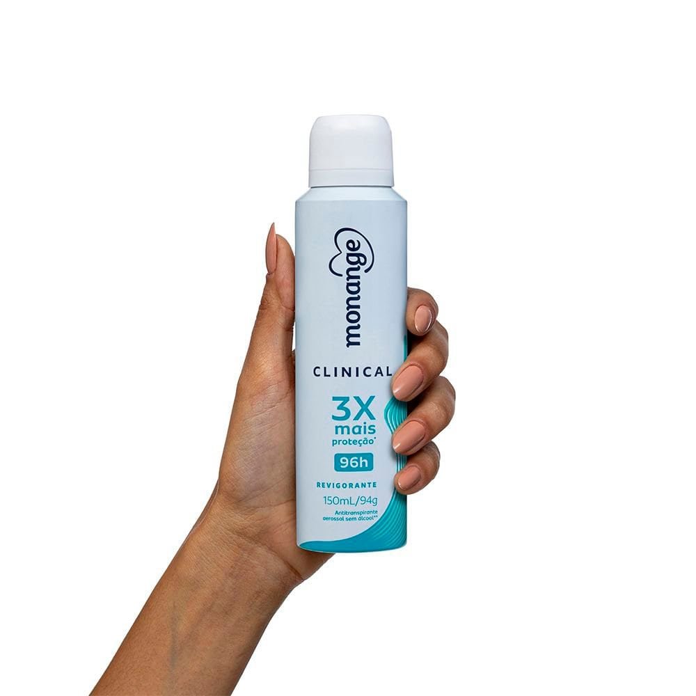Desodorante Monange Clinical Revigorante Aerossol 150ml