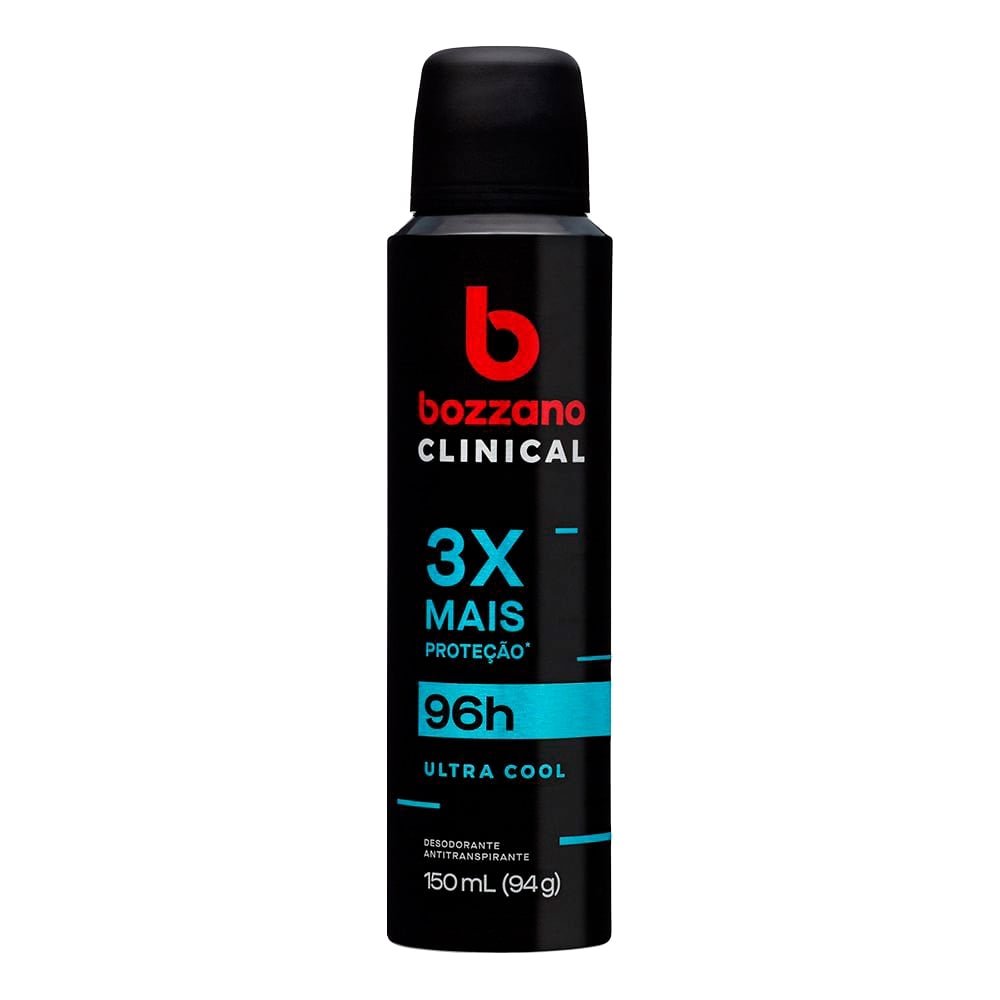 Desodorante Bozzano Clinical Ultra Cool Aerossol 150ml