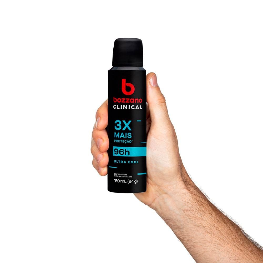 Desodorante Bozzano Clinical Ultra Cool Aerossol 150ml