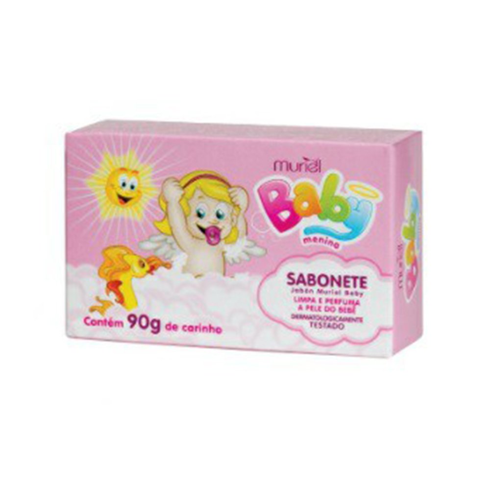 Sabonete Muriel Baby Menina 90g