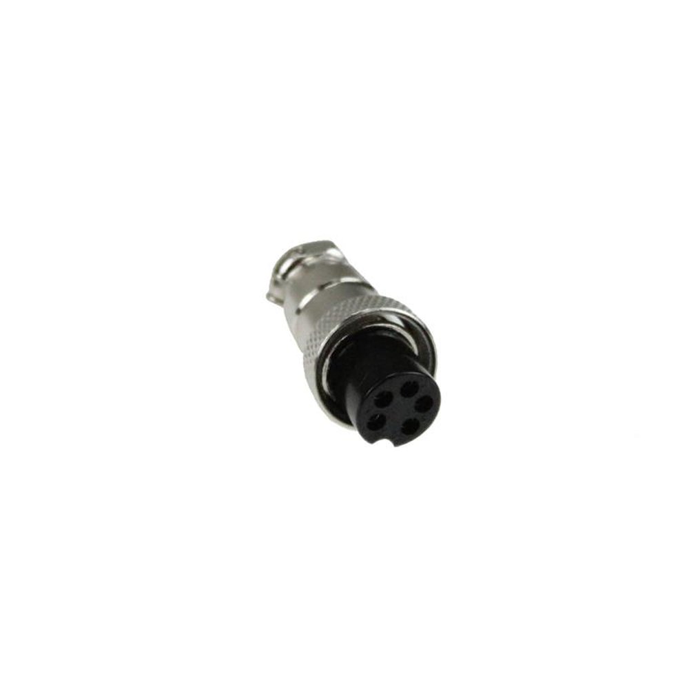 Conector Mic Macho X Fêmea 5P Com 5 Peças