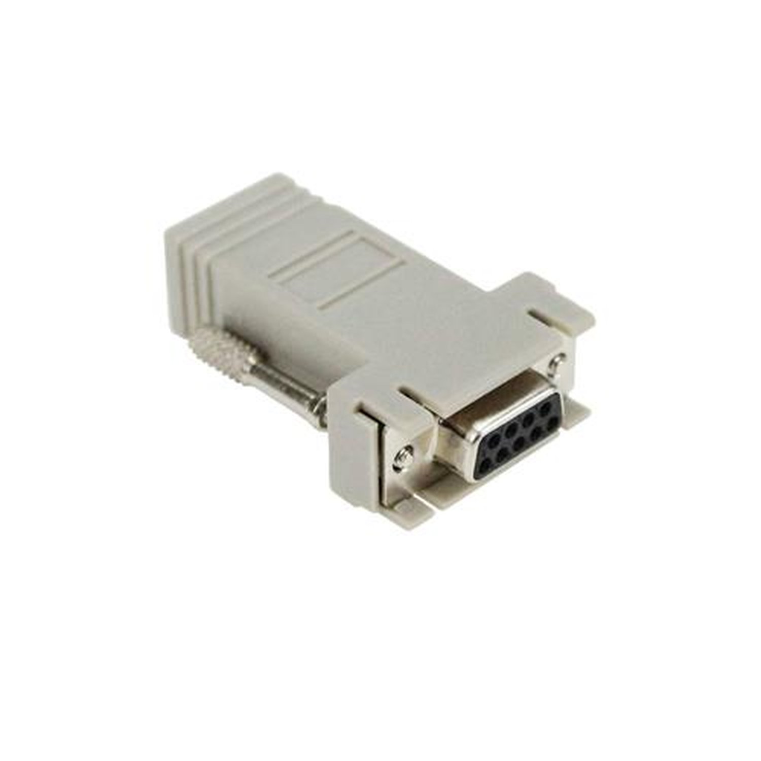 Adaptador Db9 Fêmea X Rj45 Fêmea Com 10 Peças