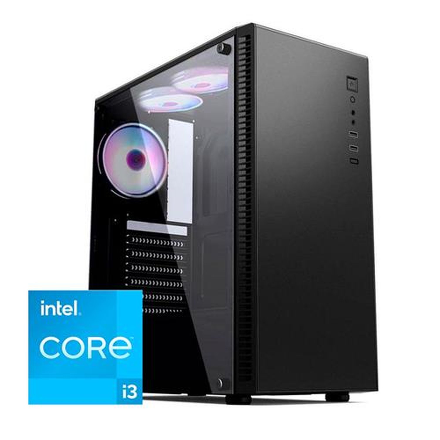 Pc Gamer Login Intel Core i3 12100 3.3Ghz (Max. 4.3Ghz) 8Gb Ram 3200Mhz 256Gb SSD Linux