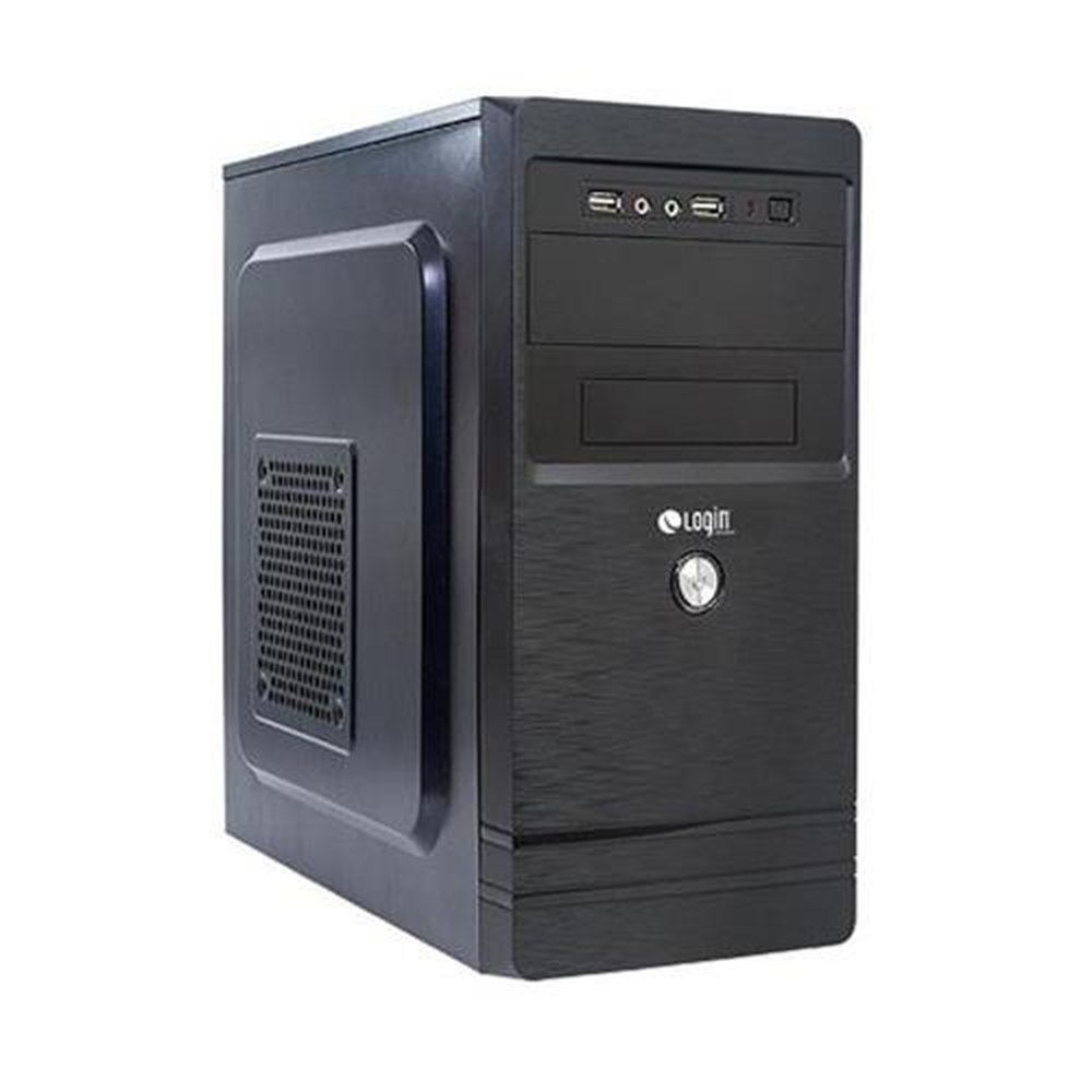 Computador Desktop Login, Intel Core i3 3.3 GHz, 8GB RAM, 128GB SSD, Windows 10 Home