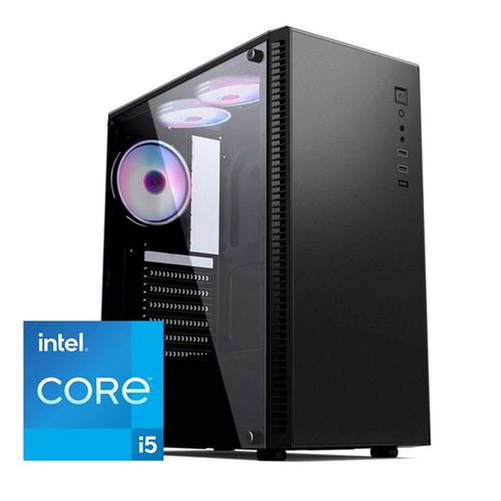 Pc Gamer Login Intel Core i5 12100 2.5Ghz (Max. 4.4Ghz) 8Gb Ram 3200Mhz 256Gb SSD Linux