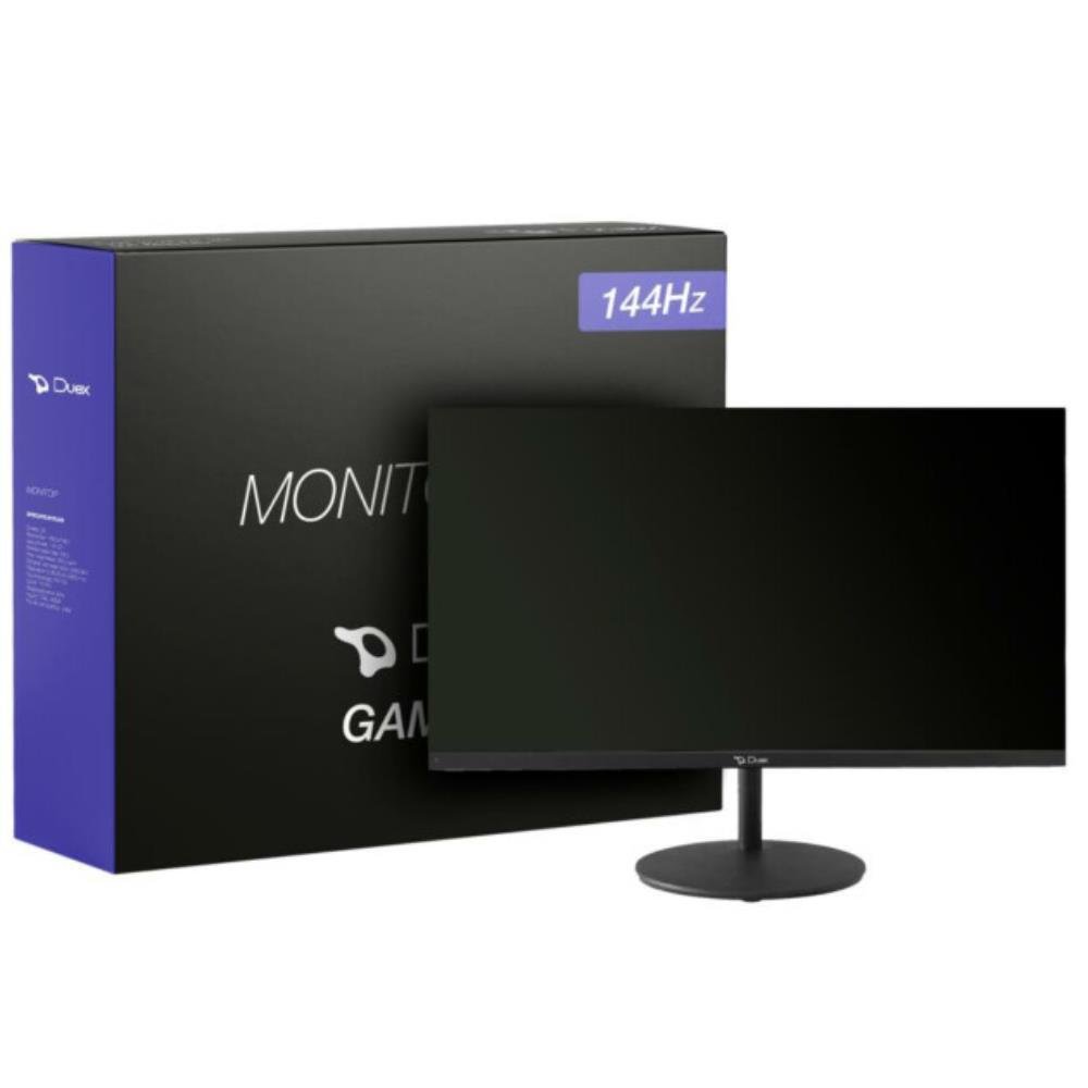 Monitor Gamer Duex, 24¿ Polegadas, Full HD, IPS, 144hz, 1ms, com Conexão HDMI e DP, DX240ZG