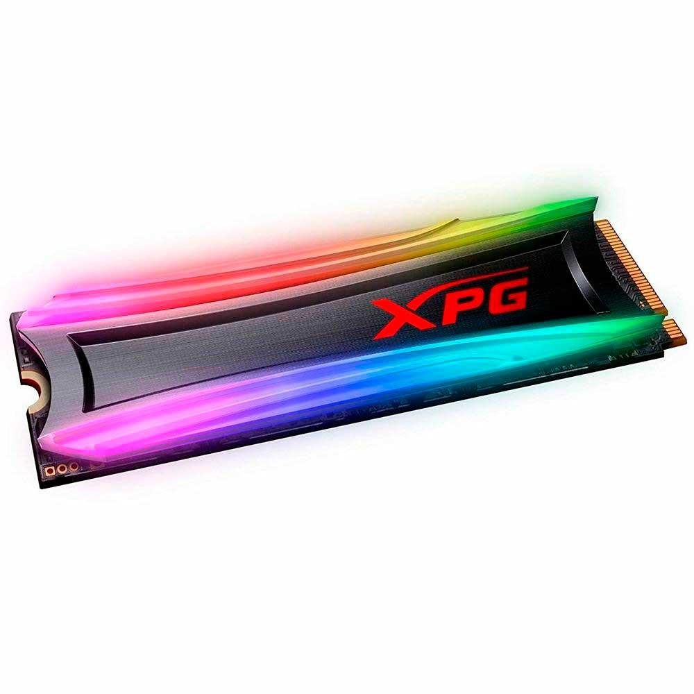 Ssd Adata Xpg Spectrix 256gb S40g M.2 2280 Nvme Pcie 3.0 Rgb - As40g-256gt-c