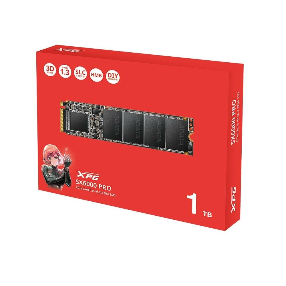 SSD Adata XPG SX6000 1TB M.2 PCIe