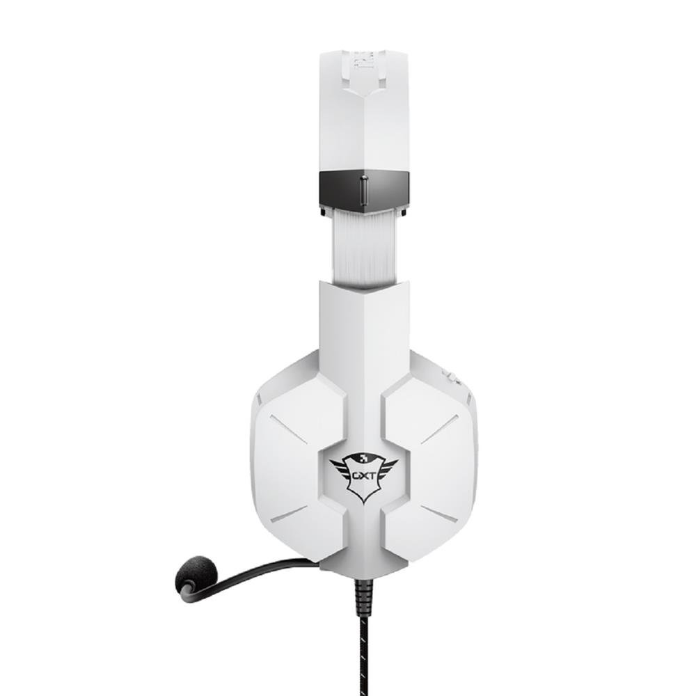 Headset Gamer Trust GXT 323W Carus, PS5, Drivers 50mm, 3.5mm, Over-ear, Branco