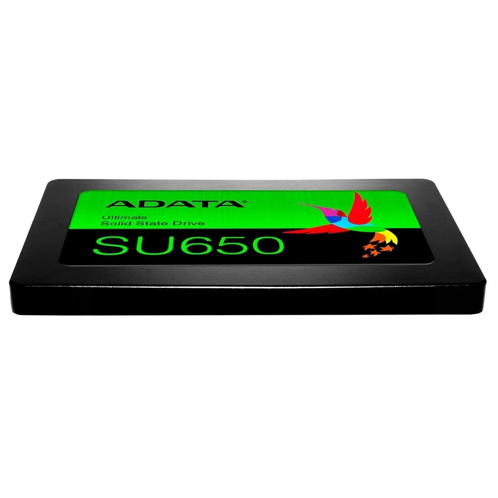 SSD Adata SU650, 960GB, Sata III, Leitura 520MB/s e Gravação 450MB/s