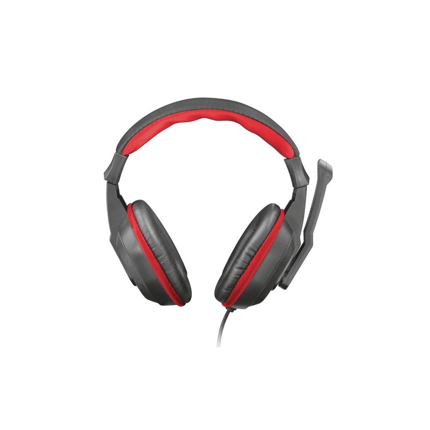 Headset Gamer Trust Ziva Preto E Vermelho