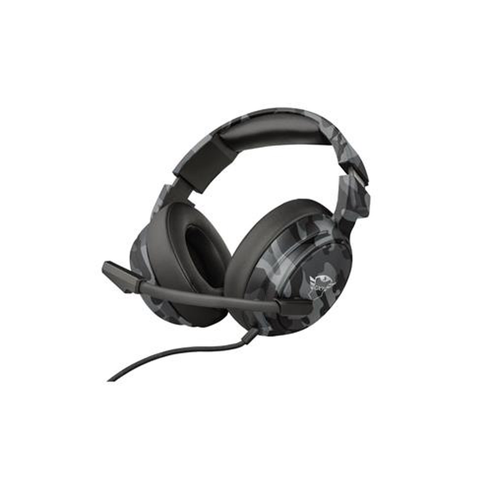 Headset Gamer Trust GXT 433K Pylo Mult Camuflado Preto
