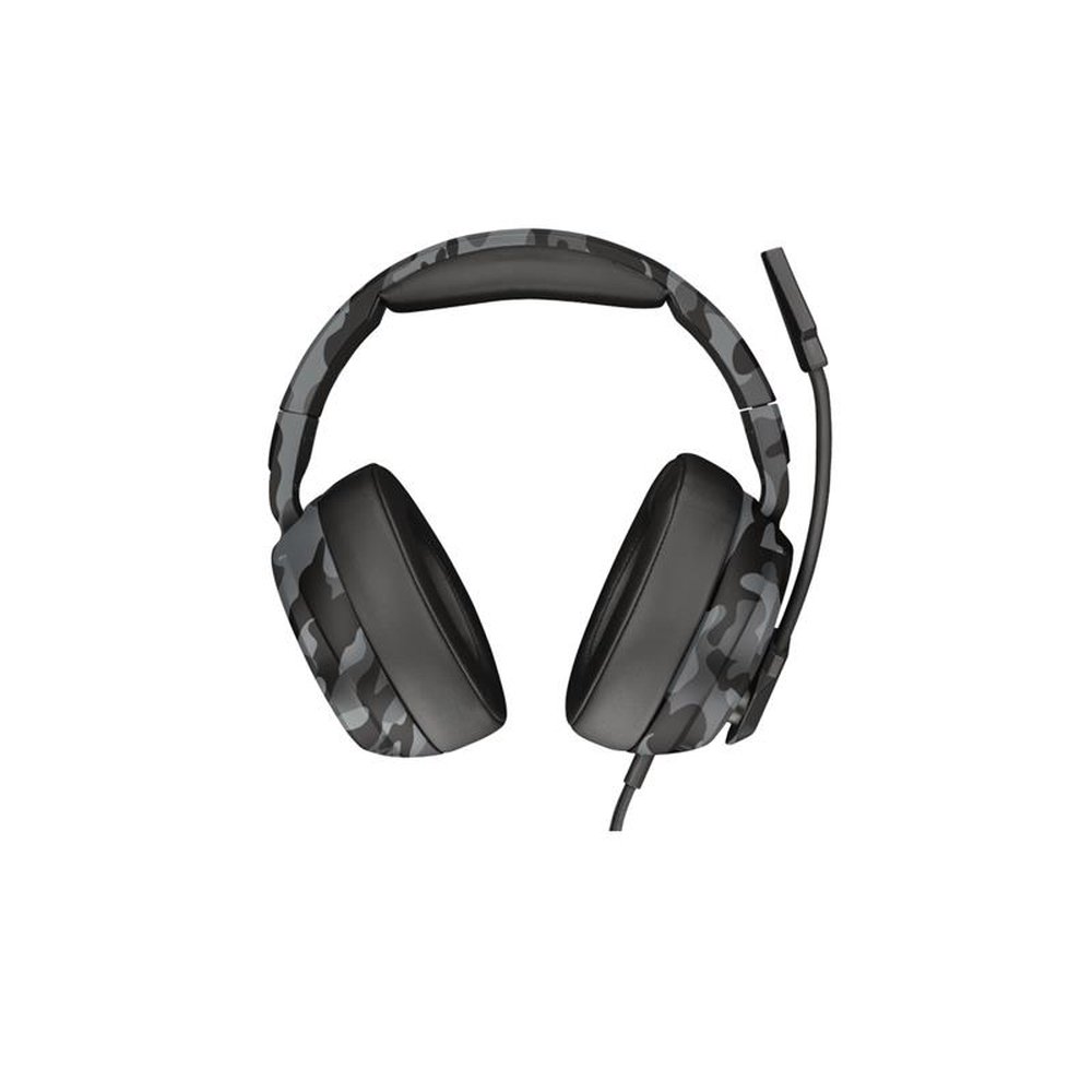 Headset Gamer Trust GXT 433K Pylo Mult Camuflado Preto
