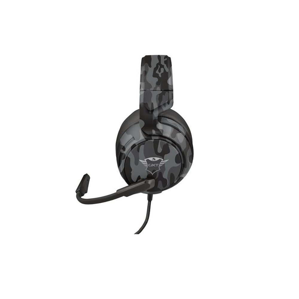 Headset Gamer Trust GXT 433K Pylo Mult Camuflado Preto