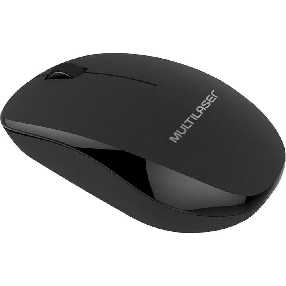 Mouse Mo309 Usb sem Fio Preto Multilaser