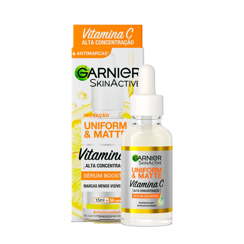 Serum Garnier Uniform & Matte Vitamina C 15ml
