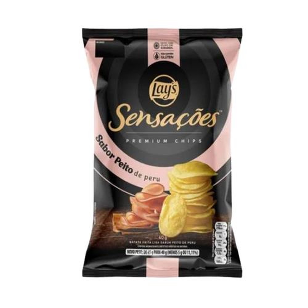 Batata Sensações Peito De Peru 40g Pepsico