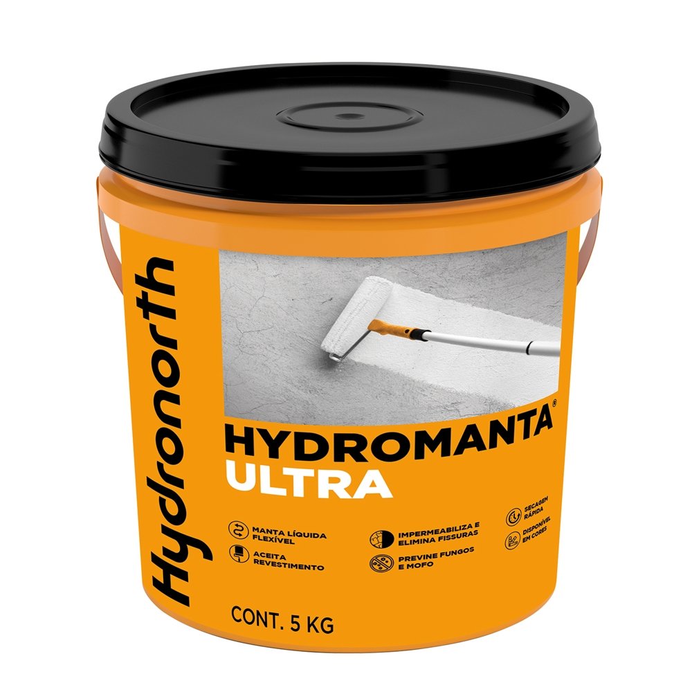 Hydromanta Ultra Hydronorth Líquida Concreto Galão 5kg