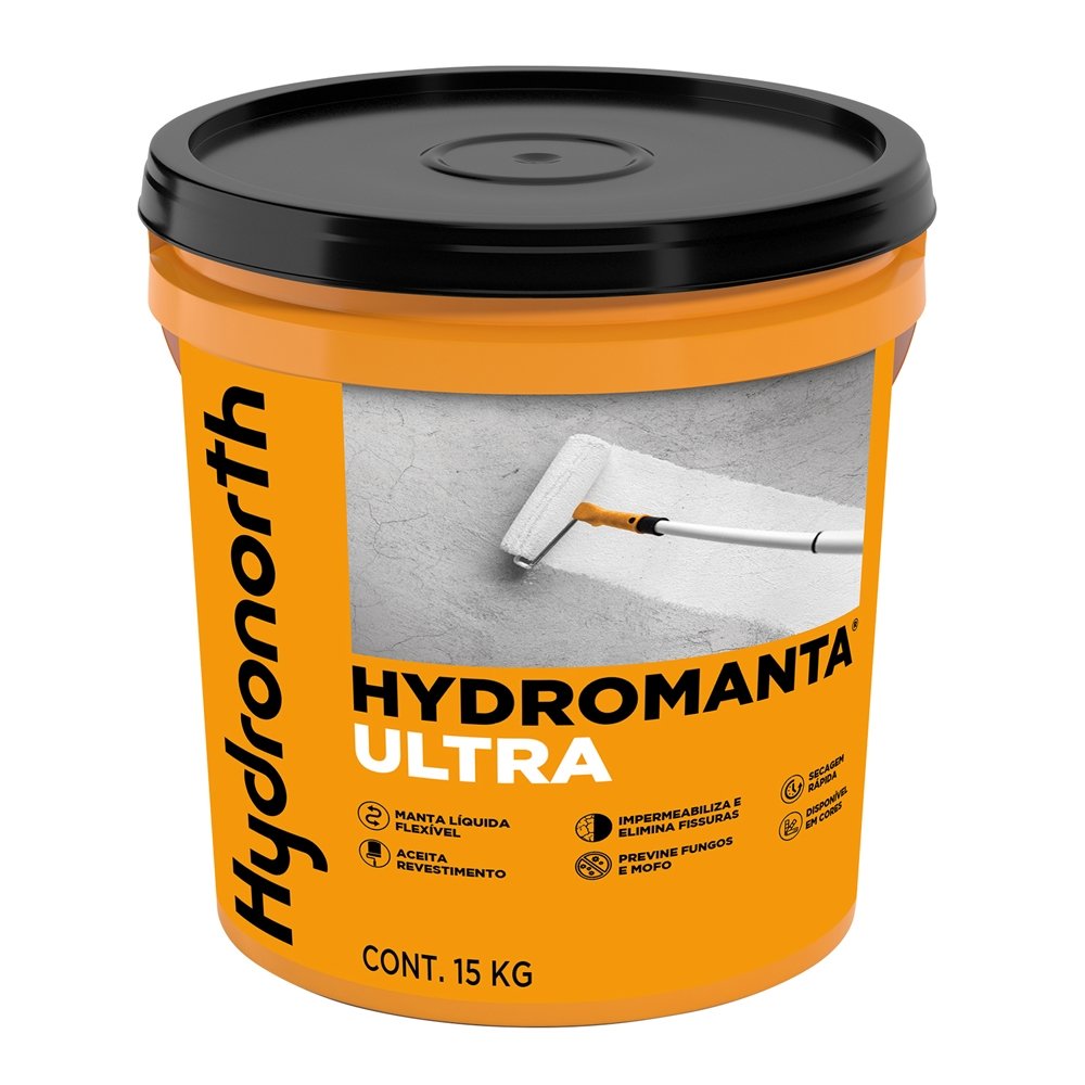 Hydromanta Ultra Hydronorth Líquida Concreto Balde 15kg