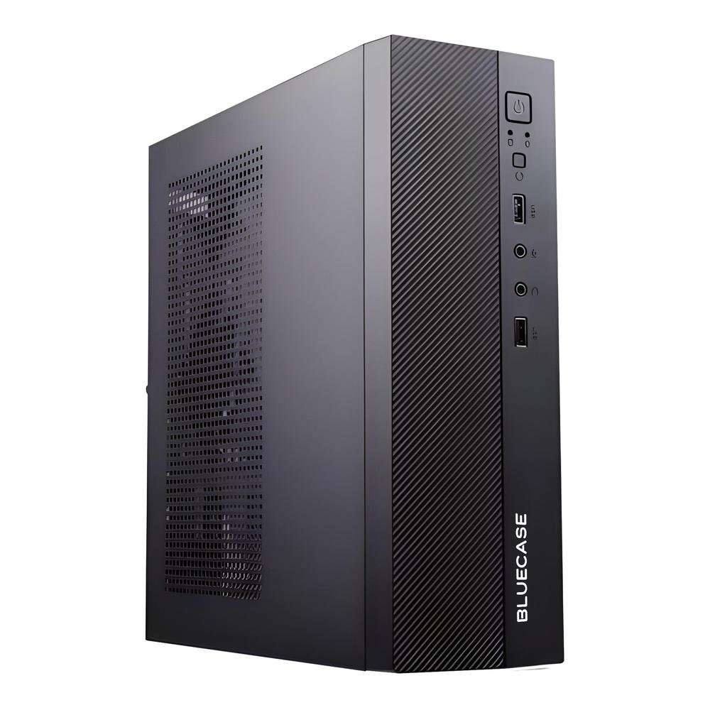 Gabinete Slim Com Fonte 200w Usb / Vertical / Horizontal / Microatx / Mini-Itx - Bluecase - Bg-2000