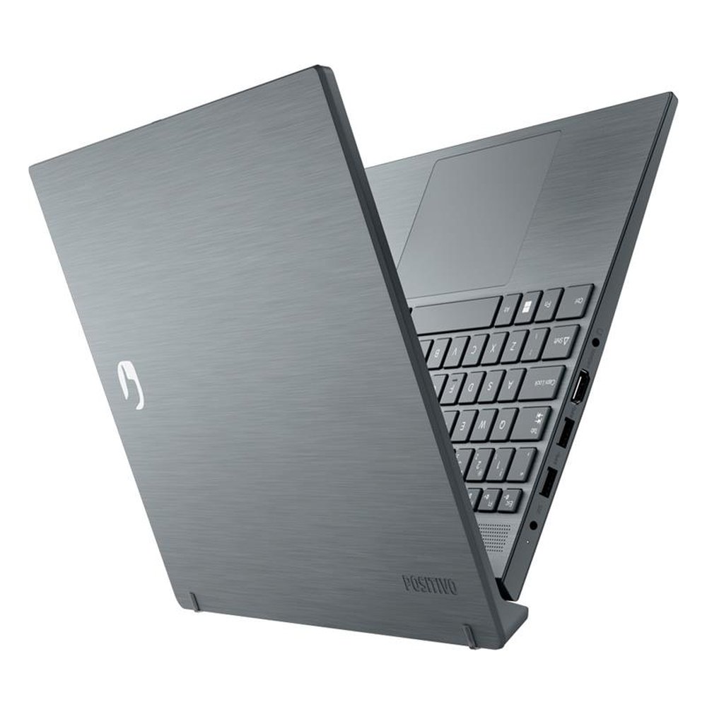 Notebook Positivo Motion C, Tela de 15.6", Intel Celeron, Linux, 8GB, SSD 240GB, Cinza