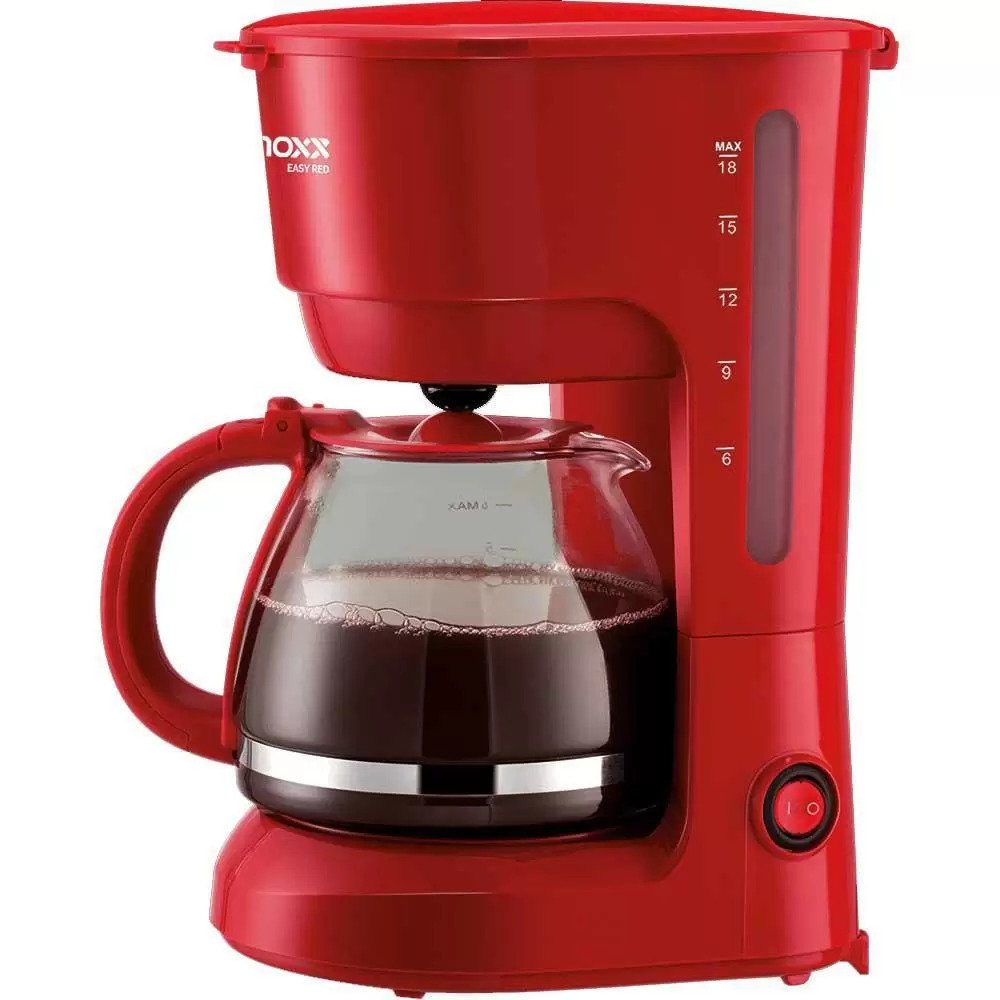 Cafeteira Elétrica Lenoxx Easy Red PCA019 110V