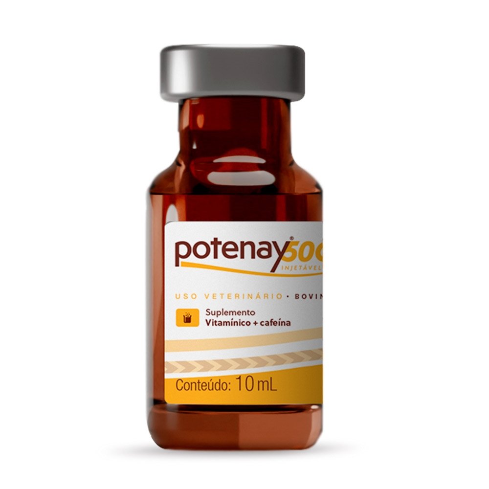 Potenay 50C Zoetis Solução 50mg Injetáel 10ml - Embalagem com 10 Unidades